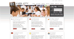 Desktop Screenshot of ezschoolapps.com