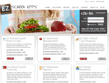 Tablet Screenshot of ezschoolapps.com